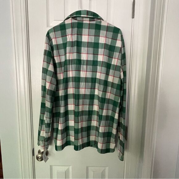 NWT CARTERS ADULT LARGE PLAID PAJAMAS - Picture 4 of 14
